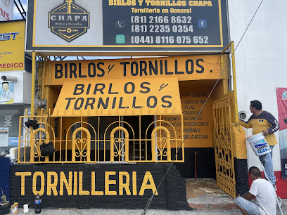 Birlos y Tornillos Chapa en Guadalupe
